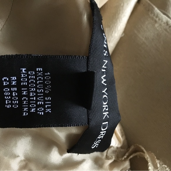 Jones New York Silk Halter Dress Size 6 - Picture 5 of 6